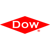 Dow (DOW)의 로고.