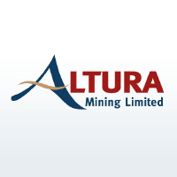 Altura Mining (AJM)의 로고.