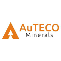 Auteco Minerals (AUT)의 로고.