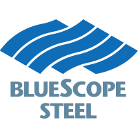 의 로고 Bluescope Steel