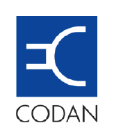 Codan (CDA)의 로고.