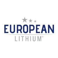 European Lithium (EUR)의 로고.
