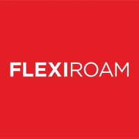 Flexiroam (FRX)의 로고.