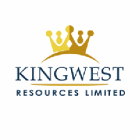 Kingwest Resources (KWR)의 로고.