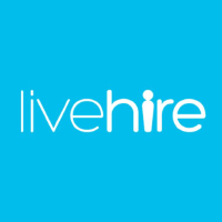 LiveHire (LVH)의 로고.