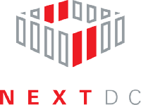 Nextdc (NXT)의 로고.