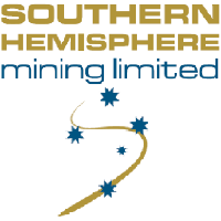 Southern Hemisphere Mining (SUH)의 로고.