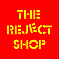 The Reject Shop (TRS)의 로고.