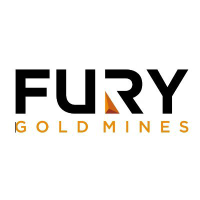 Fury Gold Mines (FURY)의 로고.