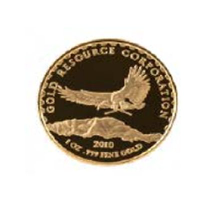 Gold Resource (GORO)의 로고.