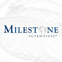 Milestone Scientific (MLSS)의 로고.
