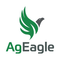 AgEagle Aerial Systems (UAVS)의 로고.