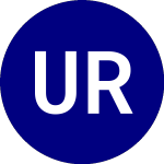  (URX)의 로고.