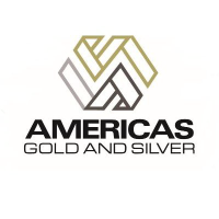 Americas Gold and Silver (USAS)의 로고.