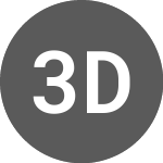 3 D Sys Corp Dl 001 (1DDD)의 로고.