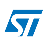 ST Microelectronics (STM)의 로고.