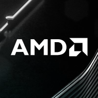 Advanced Micro Devices (A1MD34)의 로고.