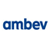 AMBEV S/A ON (ABEV3)의 로고.