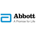 Abbott Laboratories (ABTT34)의 로고.