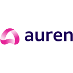 Auren Energia ON (AURE3)의 로고.