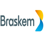 BRASKEM ON (BRKM3)의 로고.