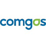 COMGÁS ON (CGAS3)의 로고.