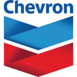 Chevron (CHVX34)의 로고.