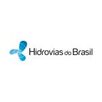 Hidrovias DO Brasil ON (HBSA3)의 로고.