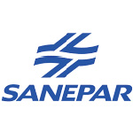 SANEPAR ON (SAPR3)의 로고.