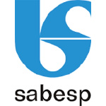 SABESP ON (SBSP3)의 로고.