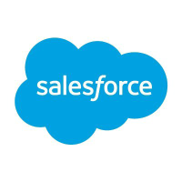 Salesforce (SSFO34)의 로고.