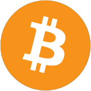 Bitcoin (BTCUSD)의 로고.