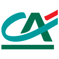 Credit Agricole (ACA)의 로고.