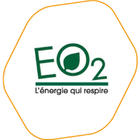 EO2 (ALEO2)의 로고.