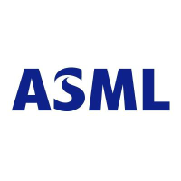 ASML Holding NV (ASML)의 로고.