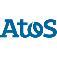 Atos (ATO)의 로고.