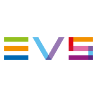 EVS Broadcast Equipment (EVS)의 로고.