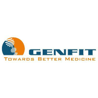 Genfit (GNFT)의 로고.