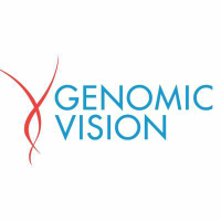 Genomic Vision (GV)의 로고.