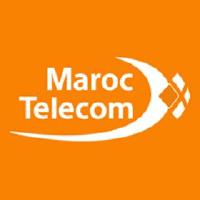 Maroc Telecom (IAM)의 로고.