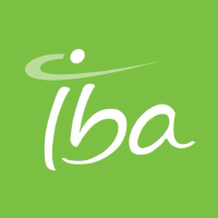 Ion Beam Applications (IBAB)의 로고.