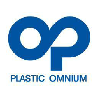 Compagnie Plastic Omnium (POM)의 로고.