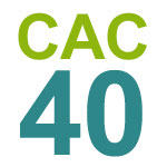 CAC 40 (PX1)의 로고.