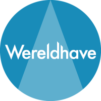 Wereldhave Belgium (WEHB)의 로고.