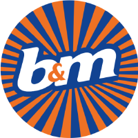 의 로고 B&m European Value Retail