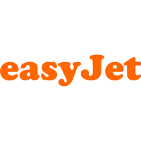 Easyjet (EZJ)의 로고.