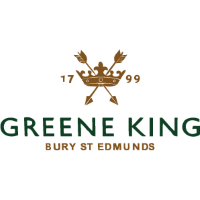 Greene King (GNK)의 로고.