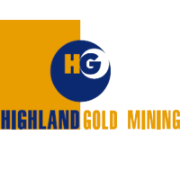 Highland Gold Mining Ld (HGM)의 로고.
