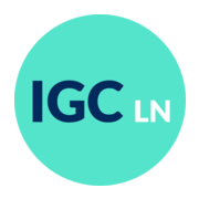 India Capital Growth (IGC)의 로고.