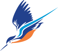 Kingfisher (KGF)의 로고.